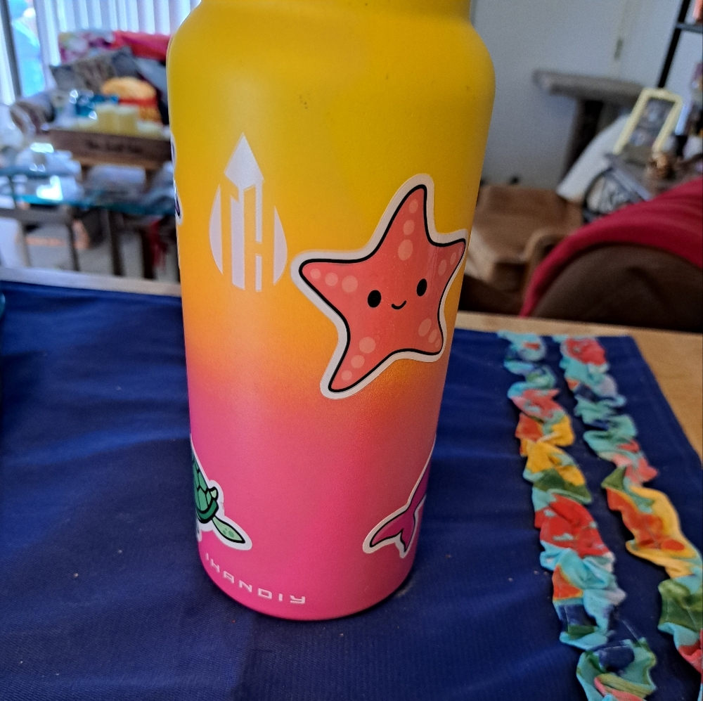 32 oz stickered tumbler